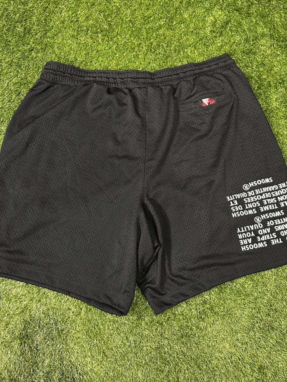 Air Jordan Wings Breathable Basketball Sports Shorts Men's Black BQ8482-010